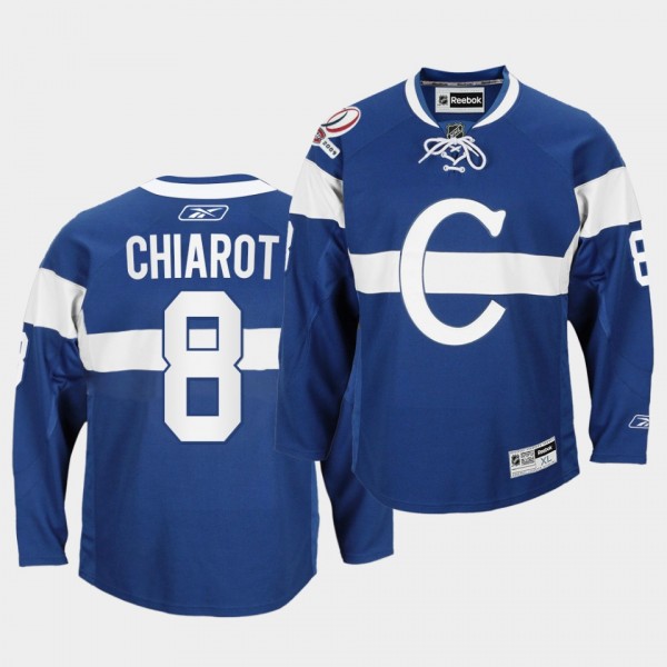 Ben Chiarot Montreal Canadiens 100th Anniversary Celebration Blue Throwback Jersey