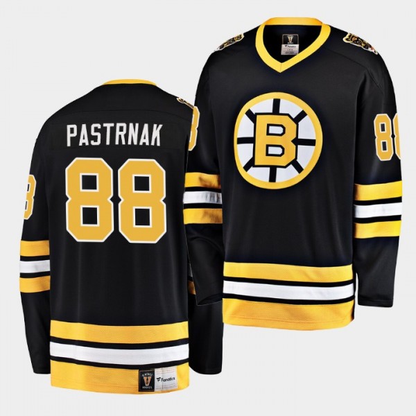 Bruins David Pastrnak #88 Premier Breakaway 1962-6...