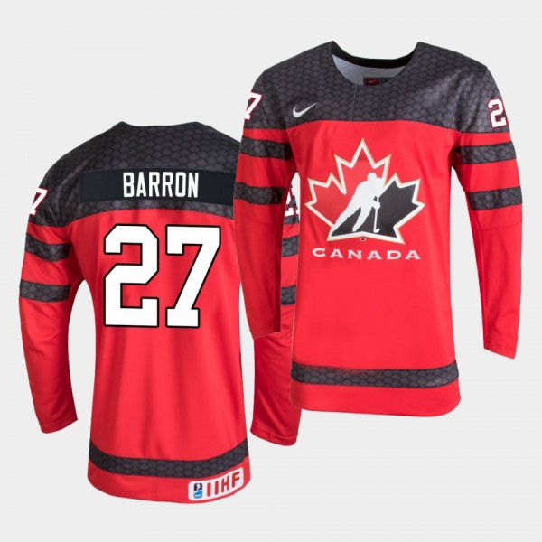 Justin Barron Canada 2021 IIHF World Junior Champi...