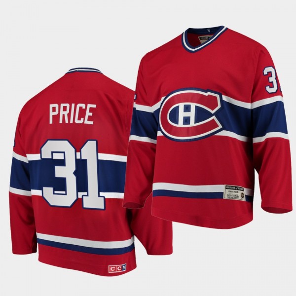 Carey Price Canadiens #31 Heroes of Hockey Authent...