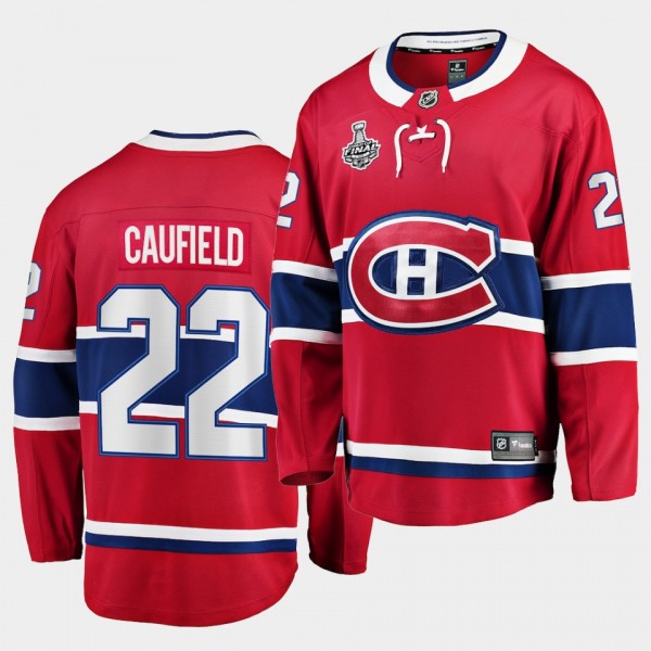 Canadiens Cole Caufield 2021 Stanley Cup Final Hom...