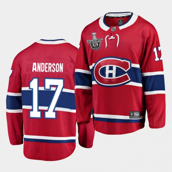 Josh Anderson #17 Canadiens 2021 Stanley Cup Final...