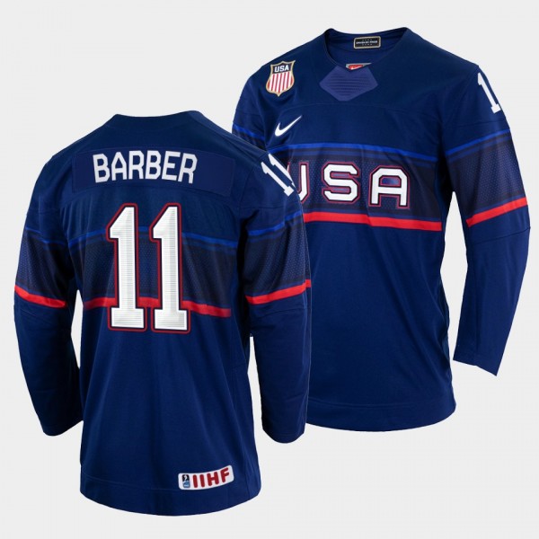 Riley Barber 2022 IIHF World Championship USA Hock...