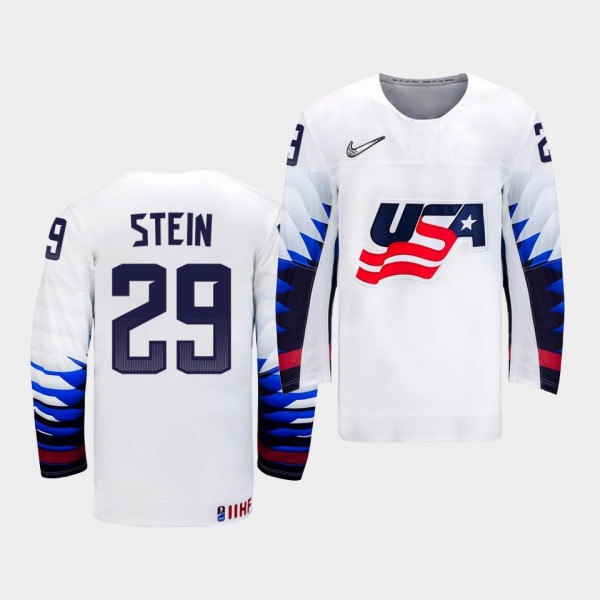 Logan Stein USA Team 2021 IIHF World Junior Champi...