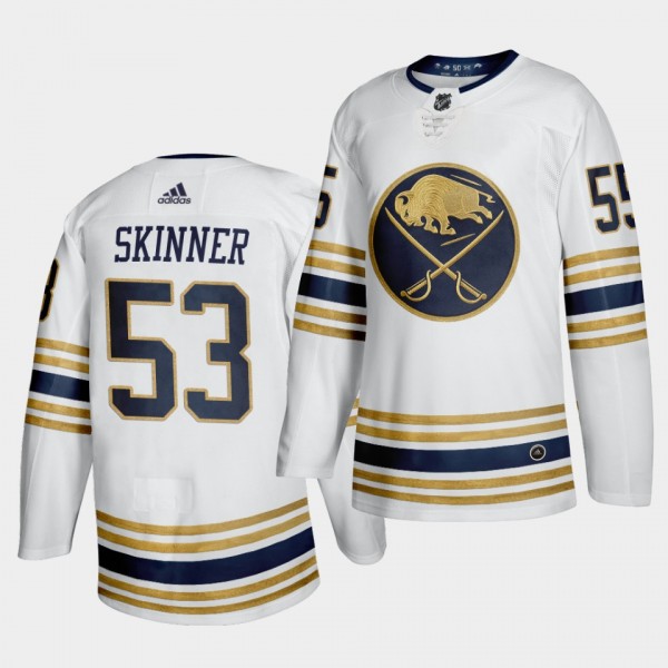 Jeff Skinner #53 Sabres 50th Anniversary 2019-20 T...